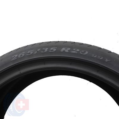 5. Opony 265/35 R20 2x PIRELLI 99Y XL P Zero A0 Letnie 2019 / 2021 6-6,5mm