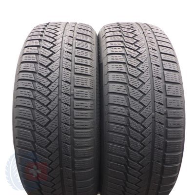 3. 4 x CONTINENTAL 215/55 R18 99V XL WinterContact TS850P Zima 2021 5,5-6,2mm