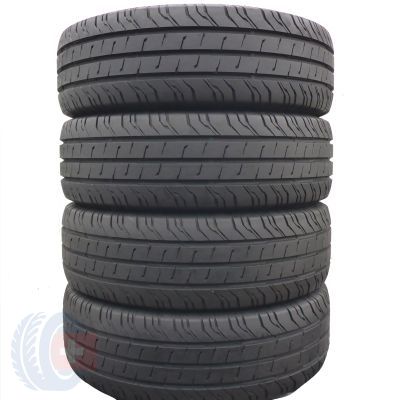  4 x CONTINENTAL 205/65 R16C 107/105T ContiVanContact 200 Lato 2017 8,8mm Jak Nowe