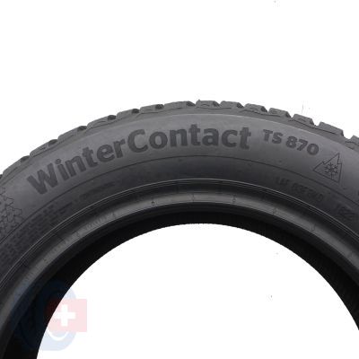 6. Opony 185/60 R15 2x CONTINENTAL 84T WinterContact TS870 Zimowe 2022 Jak Nowe