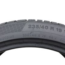 7. 2 x CONTINENTAL 235/40 R19 96V XL WinterContact TS850P Zima 2016 7,2mm