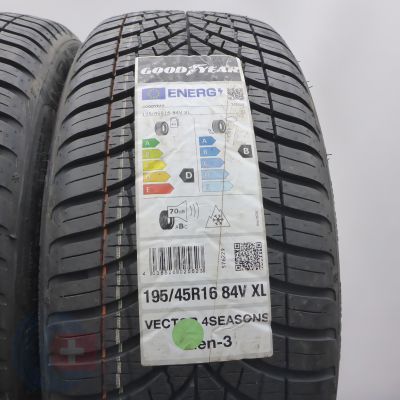 3. Opony 195/45 R17 2x GOODYEAR 84V XL Vector 4Seasons Gen-3 Wielosezonowe 2022  3. Opony 195/45 R17 2x GOODYEAR 84V XL Vector 4Seasons Gen-3 Wielosezonowe 2022