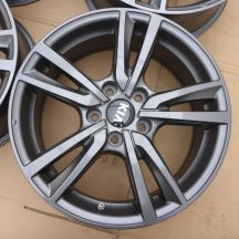 4. 4 x Alufelgi 17 KIA 5x114,3 7J Et48,5 MAK Carens III Sportage IV Ceed czujniki
