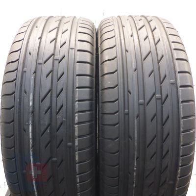 4. Opony 225/55 R17 4x NOKIAN 97W zLine RunFlat Letnie 2015, 2017 Nieużywane 