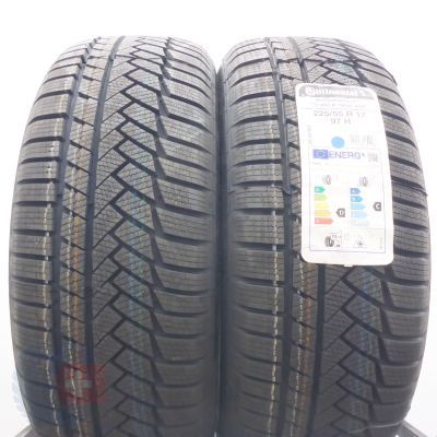 Opony 225/55 R17 2x CONTINENTAL 97H WinterContact TS 850 P RSC MOE Zimowe 2022 