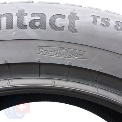 8. Opony 235/55 R19 2x CONTINENTAL 101T WinterContact TS870P Seal zimowe 8,2mm 2023 Jak Nowe