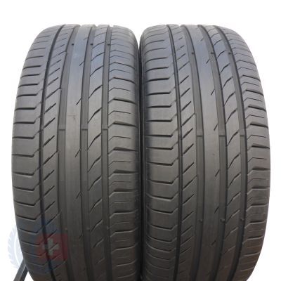 4. 4 x CONTINENTAL 235/50 R18 101W XL ContiSportContact 5 Lato 2015 6,8-7mm