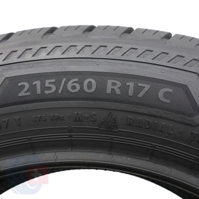 5. Opony 215/60 R17C 2x BARUM 109/107T Snovanis 3 Zimowa 2022 Jak Nowe