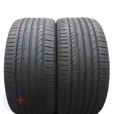 2 x CONTINENTAL 295/40 R21 111Y XL ContiSportContact 5 MO SUV Lato 2018 Jak Nowe