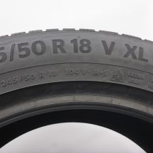 6. Opony 245/50 R18 2x CONTINENTAL 104V XL WinterContact Ts 870 P Zimowe 2024 8,2mm
