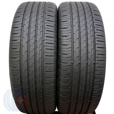 5. 4 x CONTINENTAL 215/50 R19 93T EcoContact 6 ContiSeal + Lato DOT20 Jak Nowe 6,2mm 