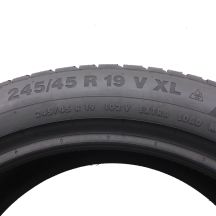 6. 2 x CONTINENTAL 245/45 R19 102V XL AO WinterContact TS850P Zima 2023 6,8mm