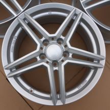 4. 4 x Alufelgen 17 AUDI MERCEDES 5x112 7J Et48,5  Jak Nowe  A4 B-Klasse, C-Klasse