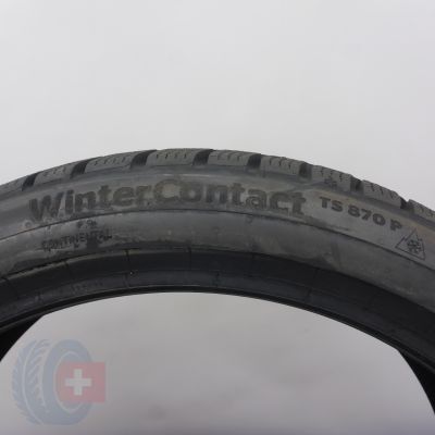 7. Opony 215/40 R18 4x CONTINETAL 89V XL WinterContact TS 870 P Zimowe 2022 Nieużywane 
