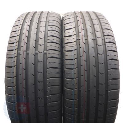 4. Opony 195/55 R16 4x CONTINENTAL 91V XL ContiPremiumContact 5 Letnie 2018 Nieużywane 