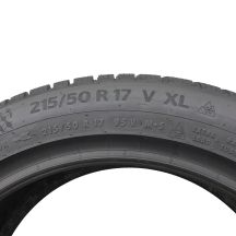 5. 2 x CONTINENTAL 215/50 R17 95V XL WinterContact TS870P Zima 2023 Jak Nowe