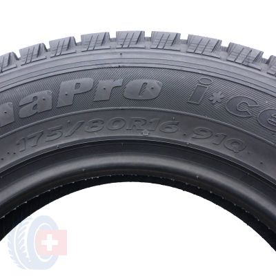 6. Opony 175/80 R16 2x HANKOOK 91Q Dynapro i*cept RW08 zimowe 2020 Jak Nowe