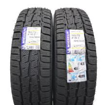 Opony 185/75 R16C 2x MICHELIN 104/102R Agilis Alpin Zimowe 2018, 2019 Jak Nowe Nieużywane