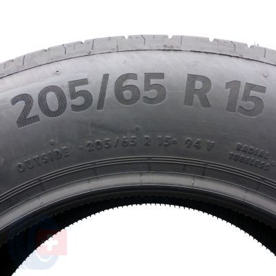 6. Opony 205/65 R15 2x CONTINENTAL 94V EcoContact 6 Letnie 2020 Jak Nowe