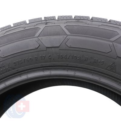 10. 4 x CONTINENTAL 215/60 R17C 104/102H VanContact Winter 2021 Zima 7-8mm