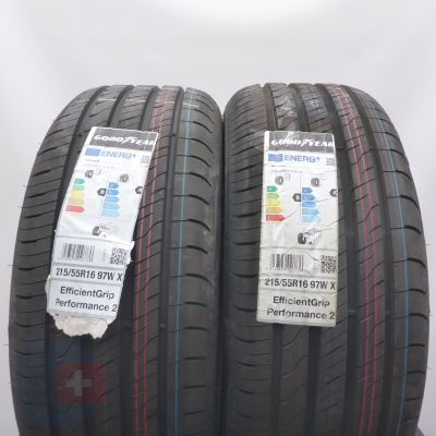 Opony 215/55 R16 2x GOODYEAR 97W XL EfficientGrip Performance 2 Letnie 2023 