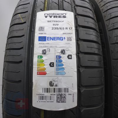 2. Opony 235/65 R17 2x NOKIAN 108V XL Wetproof SUV Letnie 2021 Nieużywane