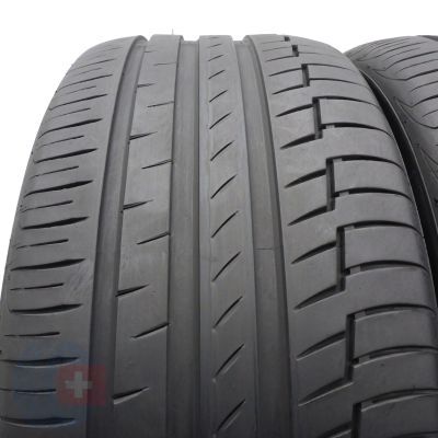 2. Opony 255/45 R18 2x CONTINENTAL 99Y PremiumContact 6 Letnie 2016 6mm