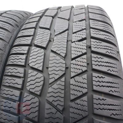 2. Opony 225/50 R18 4x CONTINENTAL 99H XL ContiWinterContact TS830P AO Zimowe 2022 Jak Nowe 7-7,2mm 