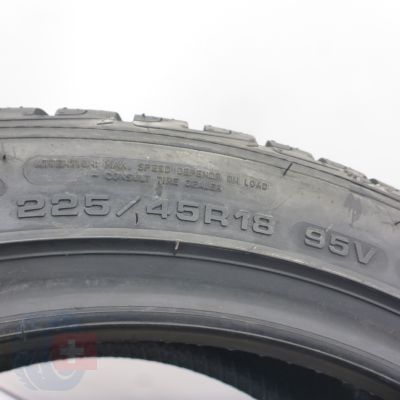 8. Opony 225/45 R18 4x GOODYEAR 95V XL UltraGrip Performance+ Zimowe 2022 Nieużywane 