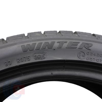 7. 2 x PIRELLI 275/35 R19 96V Sottozero 3 Winter J Zima 2015 6.2mm