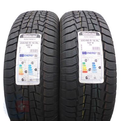 5. 4 x GISLAVED 235/60 R18 107V XL Euro Frost 6 Zima 2022 Jak Nowe