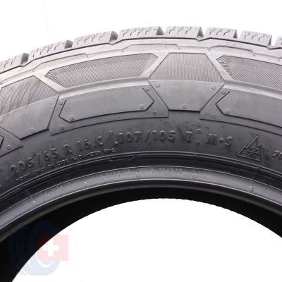 9. 2 x CONTINENTAL 205/65 R16C 107/105T VanContact Winter Zima 2020 7,2-7,8mm