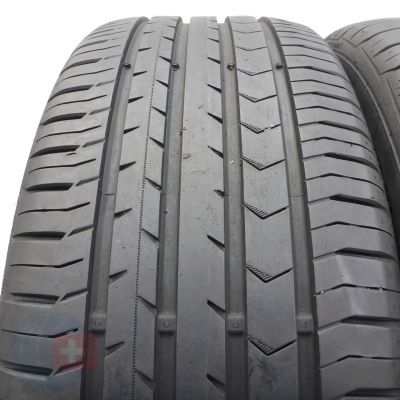 2. Opony 235/55 R17 2x CONTINENTAL 103W XL ContiPremiumContact 5 Letnie 2020 Jak Nowe 7,2-7,5mm