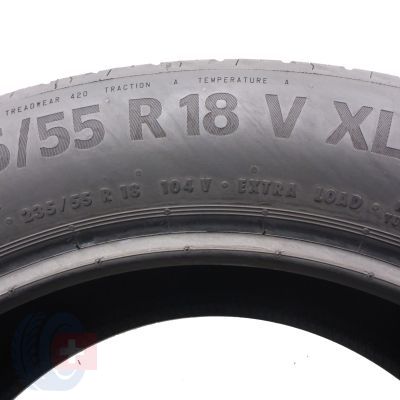 5. 4 x CONTINENTAL 235/55 R18 104V XL EcoContact 6 Lato 2023 6-6,2mm