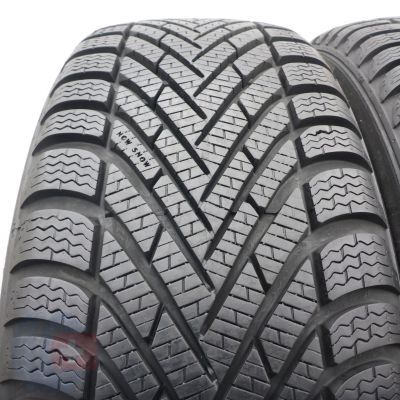 3. Opony 205/55 R16 2x PIRELLI 91T Winter Cinturato Zimowe 2020 Jak Nowe 8mm