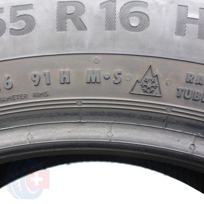 2. Opony 205/55 R16 2x CONTINENTAL 91H WinterContact TS870 Zimowe 2023 7mm