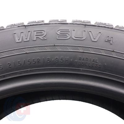 6. 4 x NOKIAN 215/55 R18 95H WR SUV 4 Zima 6,8-7,5mm 2020 Jak Nowe