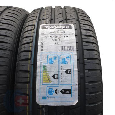 3. Opony 215/55 R17 2x BARUM 94Y Bravuris 3 Letnie 2019 Jak Nowe