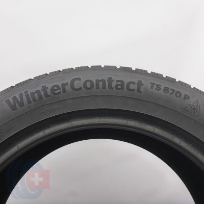 5. Opony 245/50 R18 2x CONTINENTAL 104V XL WinterContact Ts 870 P Zimowe 2024 8,2mm