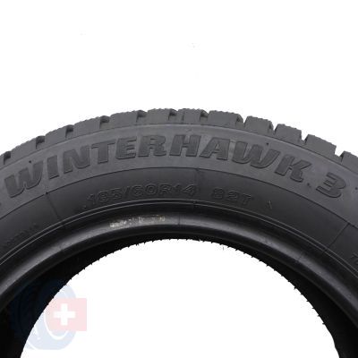 6. 2 x FIRESTONE 185/60 R14 82T WinterHawk 3 Zima 2019 7.2mm