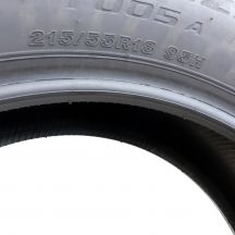 5. 2 x BRIDGESTONE 215/55 R18 95H Turanza T005A Lato DOT19 6,8-7mm