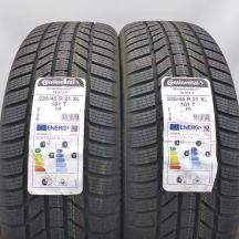 Opony 235/45 R21 2x CONTINENTAL101T XL WinterContact TS 870 P Zimowe 2022 