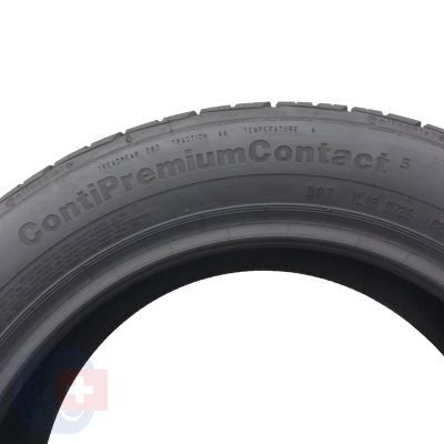 6. Opony 195/55 R16 2x CONTINENTAL 91V ContiPremiumContact 5 Letnie 2018/19 Jak Nowe
