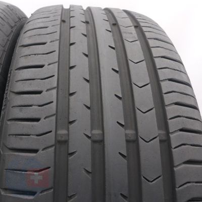 2. Opony 215/55 R17 4x CONTINENTAL 94W ContiPremiumContact 5 SEAL Letnie 2023 6,5-7mm