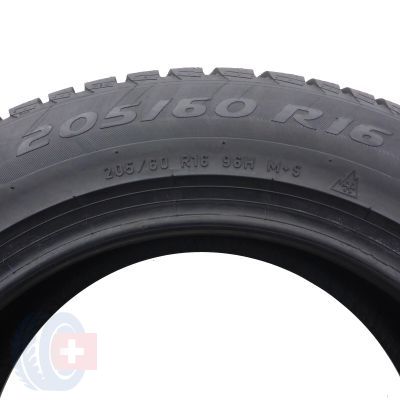 8. Opony 205/60 R16 4x PIRELLI 96H XL Sottozero 3 Winter Zimowe 2021 Jak Nowe Nieużywane
