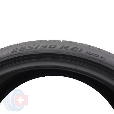 4. Opony 285/30 R21 2x PIRELLI 100Y XL PZero PZ4 PNCS M0-S Letnie 2021 6,8-7mm