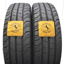 Opony 195/75 R16C 2x CONTINENTAL 107/105R ContiVanContact 200 Letnie 2018 Jak Nowe