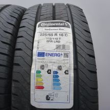 3. Opony 225/65 R16C 2x CONTINENTAL 112/110T VanContact Eco Letnie 2022 