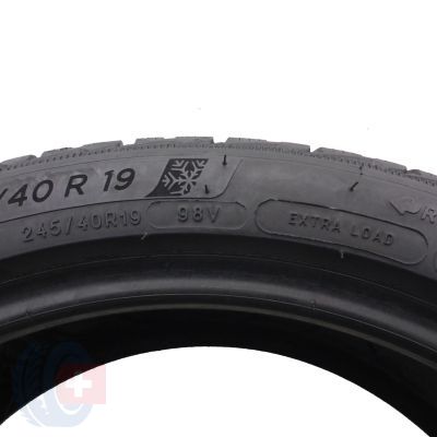 4. 2 x MICHELIN 245/40 R19 98V XL MO Pilot Alpin 5 Zima 2017 5,8-6mm