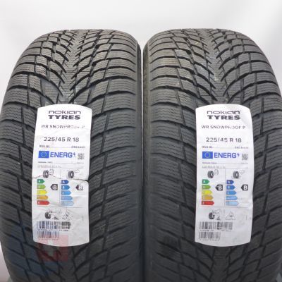 3. Opony 225/45 R18 4x NOKIAN 95V XL WR Snofproof P Zimowe 2021 